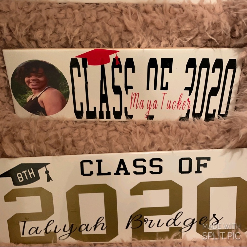Graduation tiles and shirts